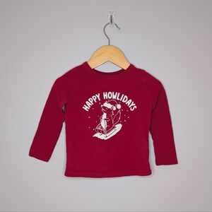 💛 3 for 10 💛 Happy Howlidays Joe Fresh Holiday Long Sleeve | Christmas